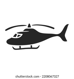 Ilustración del vector Helicopter dibujado a mano