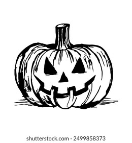 hand drawn helloween vector illustrations
