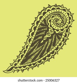 Hand Drawn Henna/Mehndi Design