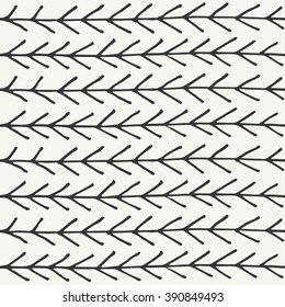 hand drawn herringbone pattern design. vector illustration
