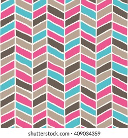 hand drawn herringbone pattern design. vector illustration