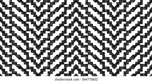 hand drawn highly detailed seamless pattern
