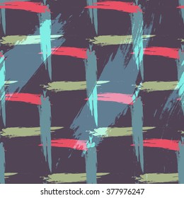 Hand drawn hipster stylish pattern . Pastel colored modern grange shapes in vector art wallpaper . Trendy fantasy freehand composition . Speed style natural painting .