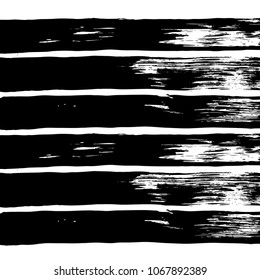 hand drawn horizontal stripes pattern background