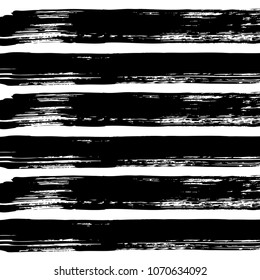 hand drawn horizontal stripes pattern background