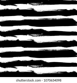 hand drawn horizontal stripes pattern background