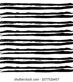 hand drawn horizontal stripes pattern background