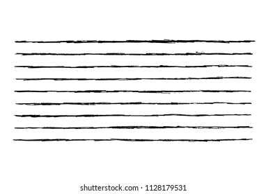 hand drawn horizontal stripes pattern background