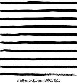 hand drawn horizontal stripes pattern background