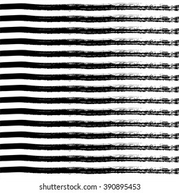 hand drawn horizontal stripes pattern background