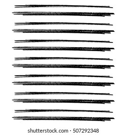 hand drawn horizontal stripes pattern background