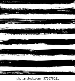 hand drawn horizontal stripes pattern background