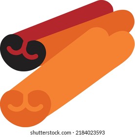 Hand drawn hot red pepper. Spicy ingredients. Chili logo. Spice Hot Chili Pepper isolated on white background. Natural healthy food. Vector graphics for shapes
