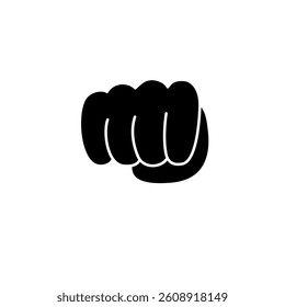hand drawn human finger icon in doodle style. vector illustration. human hand sign.