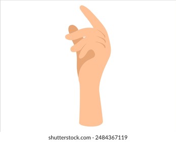 Hand Drawn Human Hand Illustration