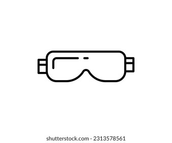 hand drawn icon design work glasses