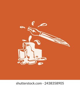 hand drawn icon. doodle icon with color background. Vector illustration. Color Hand Drawn Icons