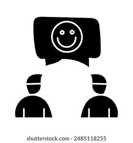Hand Drawn icon of Effective Communication