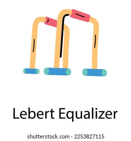 Hand drawn icon of lebert equalizer 