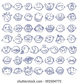 Hand drawn icons
