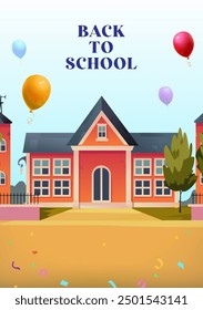 Hand drawn illustration back to school season