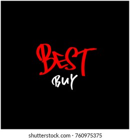 Hand drawn illustration / Black Friday sale - vector