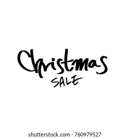 Hand drawn illustration / Black Friday sale - vector