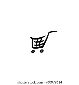 Hand drawn illustration / Black Friday sale - vector
