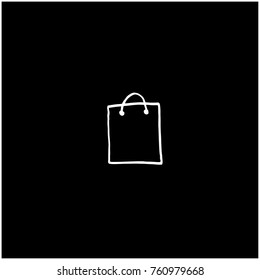 Hand drawn illustration / Black Friday sale - vector