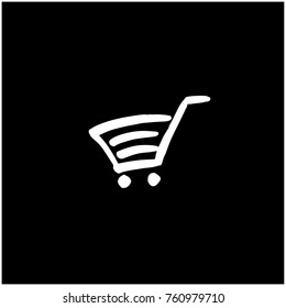 Hand drawn illustration / Black Friday sale - vector