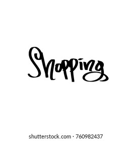 Hand drawn illustration / Black Friday sale - vector