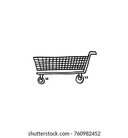 Hand drawn illustration / Black Friday sale - vector