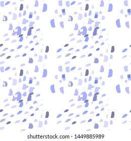 Hand drawn illustration with blue scribble color texture ink hand on black background for decoration design. Hand drawn trendy native modern paint ink texture. Decorative color art. Abstract ink blot.