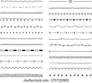 A hand drawn illustration of dividers.