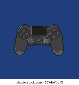 A hand drawn illustration of a game controller.