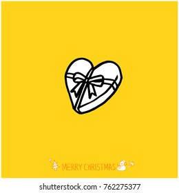 Hand drawn illustration / Happy Holiday - vector