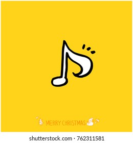 Hand drawn illustration / Happy Holiday - vector