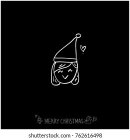 Hand drawn illustration / Happy Holiday - vector