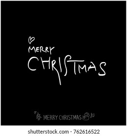 Hand drawn illustration / Happy Holiday - vector