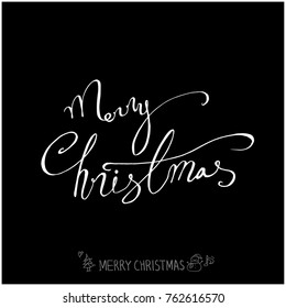 Hand drawn illustration / Happy Holiday - vector