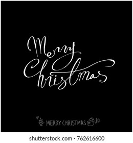 Hand drawn illustration / Happy Holiday - vector