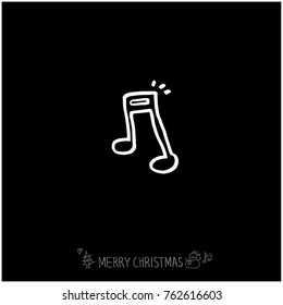 Hand drawn illustration / Happy Holiday - vector