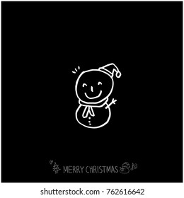 Hand drawn illustration / Happy Holiday - vector