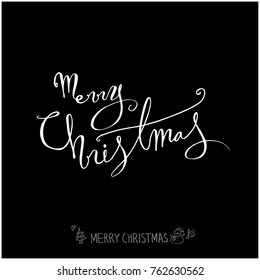Hand drawn illustration / Happy Holiday - vector
