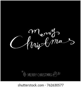 Hand drawn illustration / Happy Holiday - vector