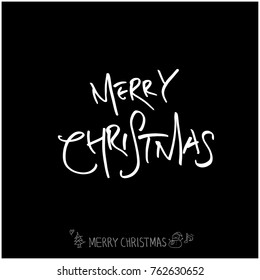 Hand drawn illustration / Happy Holiday - vector