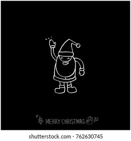 Hand drawn illustration / Happy Holiday - vector