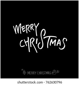 Hand drawn illustration / Happy Holiday - vector