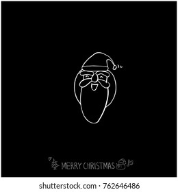 Hand drawn illustration / Happy Holiday - vector
