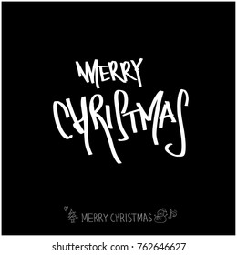Hand drawn illustration / Happy Holiday - vector